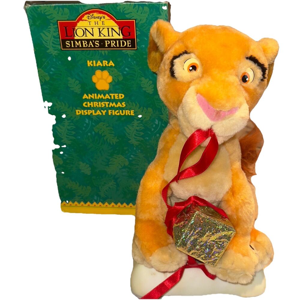 Boxed 1990s Disney The Lion King Simba's Pride Kiara‎ Animated Christmas Plush